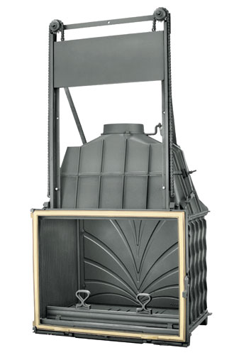 Фото Топка FABRILOR DECO 815 DO BR дверца с элементами из латуни Фото Топка FABRILOR DECO 815 DO BR дверца с элементами из латуни