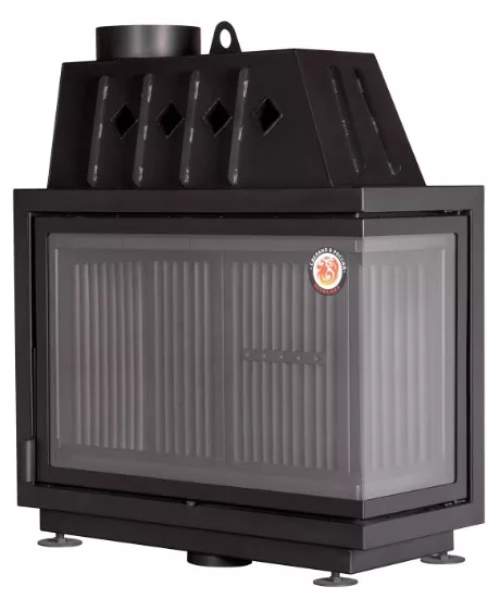 Изображение Каминная топка Экокамин Альфа 1000 RB два стекла правая 1