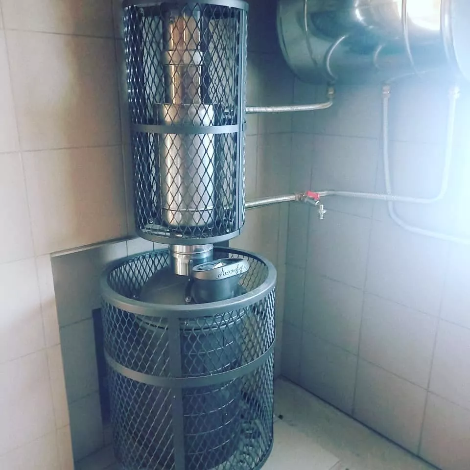 Изображение Установка банной печи Атмосфера 1