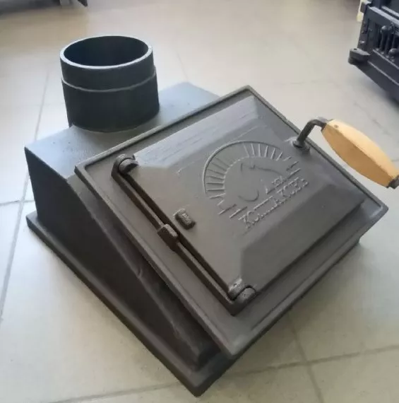 Изображение Закрытая каменка чугунная КОЛПАКОВЪ 1