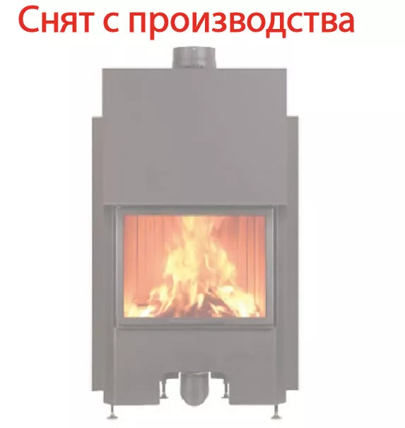 Фото Топка EDILKAMIN  AIRFIRE с подъемом, плоское стекло