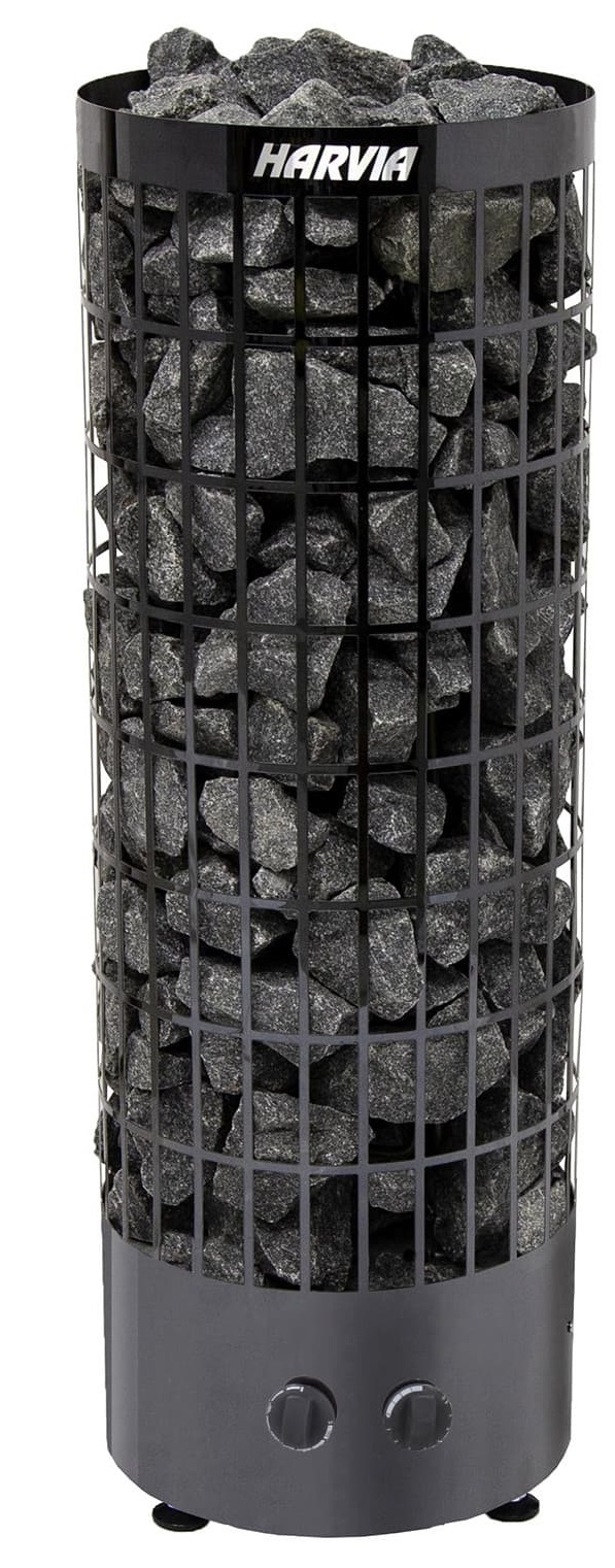 Изображение миниатюра HARVIA Электрическая печь CILINDRO PC70  BLACK STEEL 1