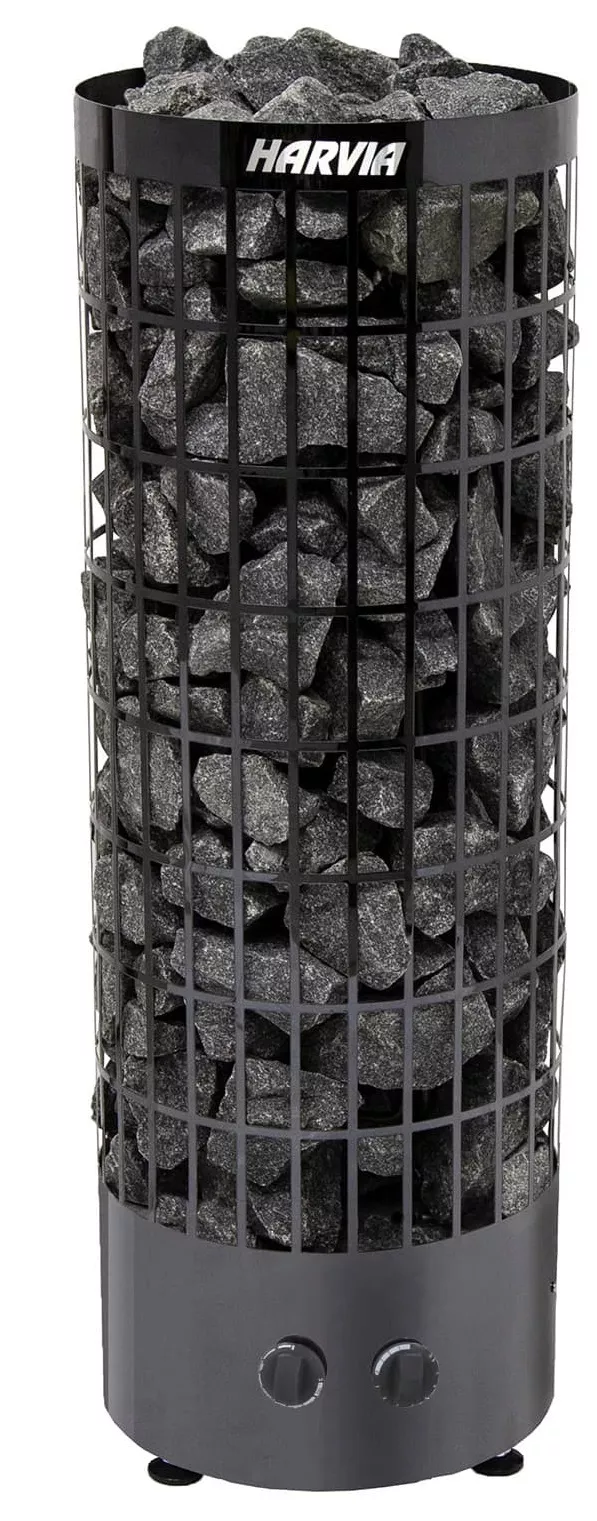 Изображение HARVIA Электрическая печь CILINDRO PC70  BLACK STEEL 1
