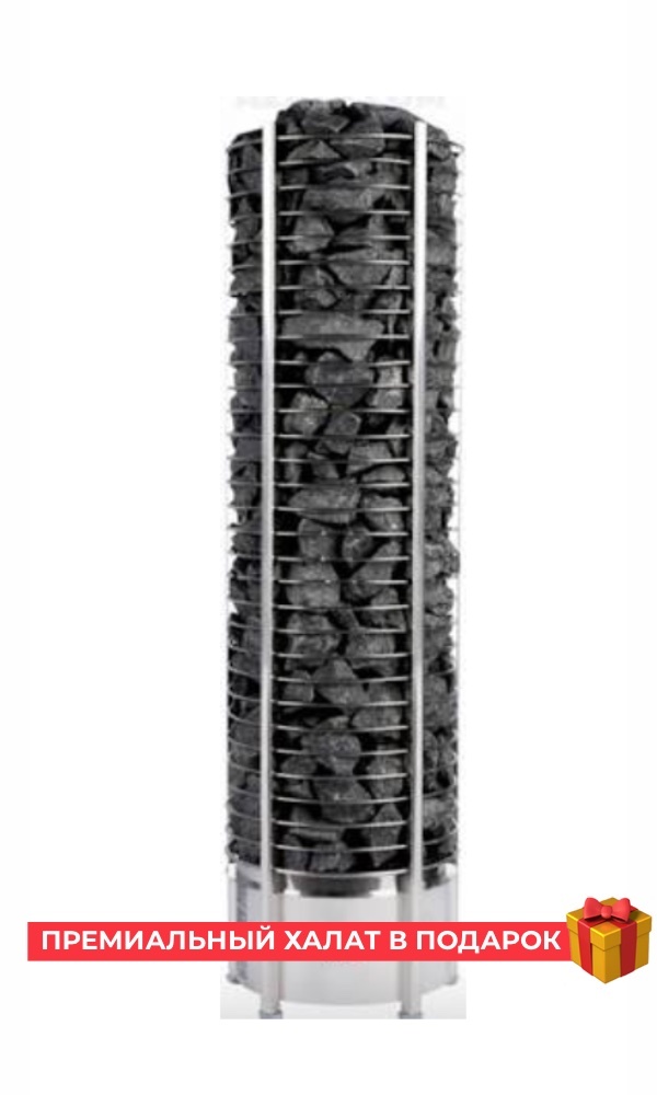 Изображение миниатюра Электрическая печь SAWO TOWER TH3-35Ni2-P (3,5 кВт, нержавейка), выносной пульт (встроенный блок мощности, пульт покупается отдельно) 1