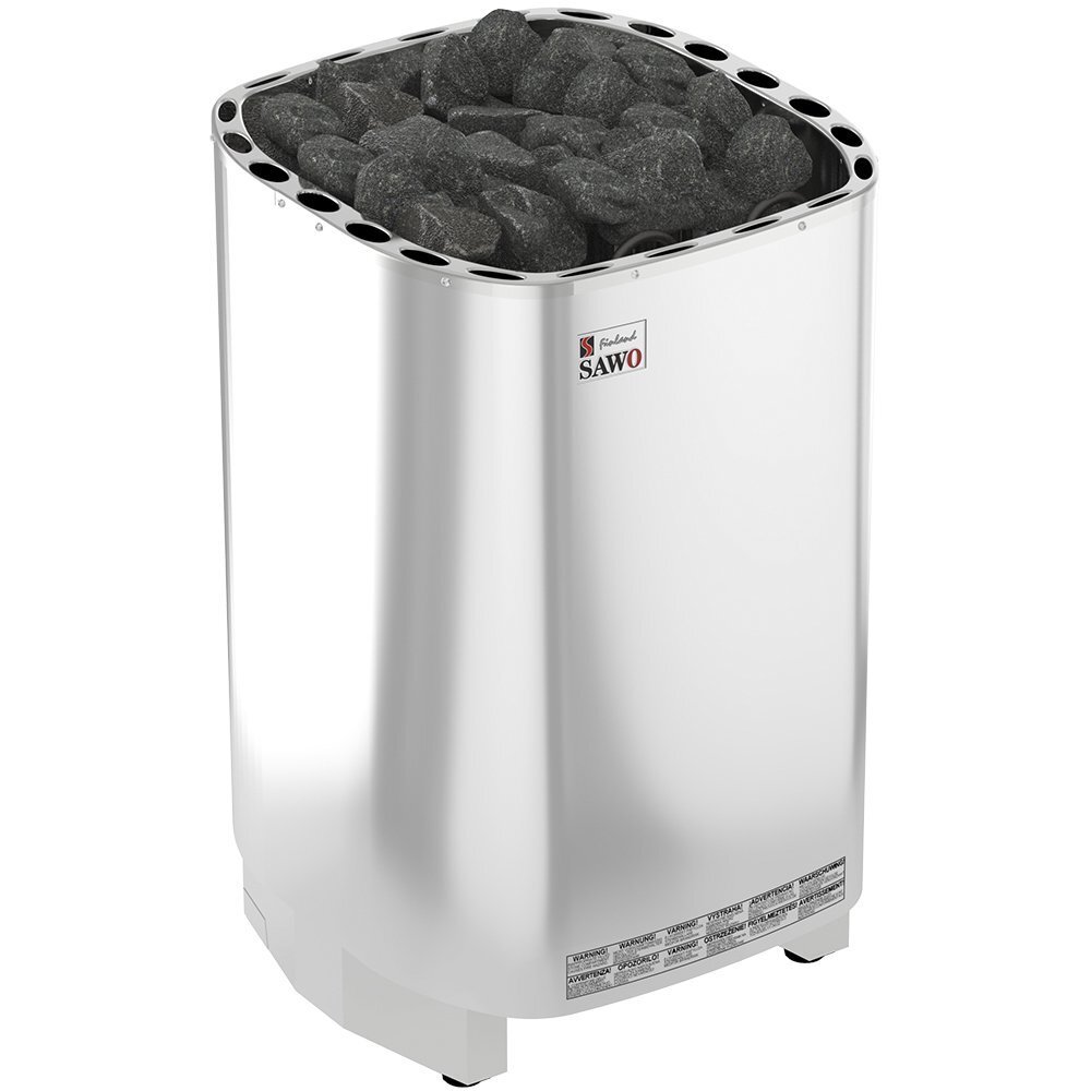 Изображение миниатюра Электрическая печь SAWO SAVONIA SAV-105NS-Z (10,5 кВт,внутри оцинковка, снаружи нержавейка), выносной пульт (пульт и блок мощности докупаются отдельно) 1