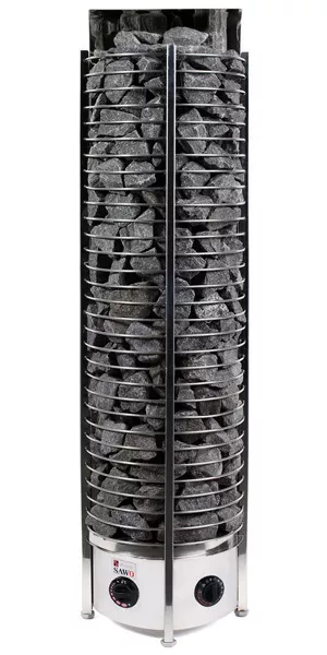 Изображение Электрическая печь SAWO TOWER TH6-90NB-WL-P (9 кВт, встроенный пульт, пристенная) 1