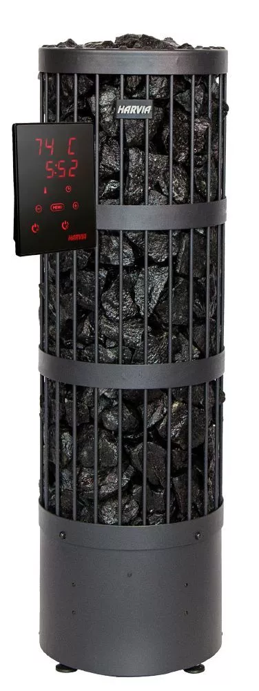 Изображение HARVIA Электрическая печь Legend PO70XE black, выносной пульт в комплекте, арт HPO704XE 1