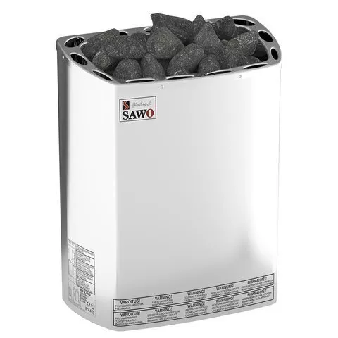 Фото Электрическая печь SAWO MINI X MX-30-NS-Z (3 кВт,внутри оцинковка, снаружи нержавейка), выносной пульт (пульт и блок мощности докупаются отдельно)