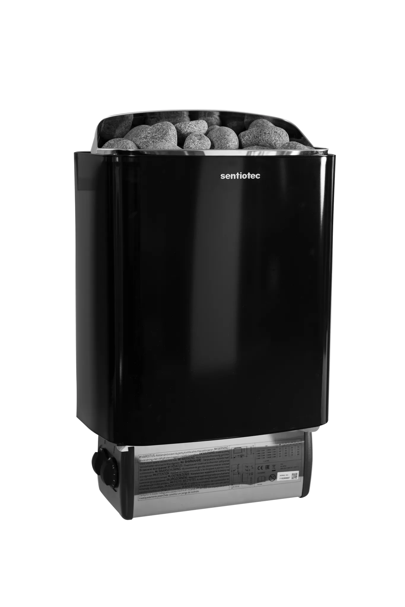 Изображение SENTIOTEC Электрическая печь 100 series,  black, 6 кВт 1
