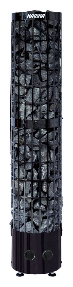 Изображение миниатюра HARVIA Электрическая печь Cilindro HPC66400M PC66 со встроенным пультом черная 1