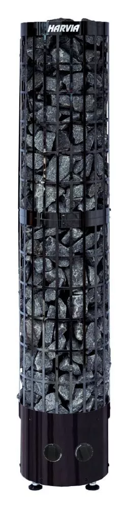 Изображение HARVIA Электрическая печь Cilindro HPC66400M PC66 со встроенным пультом черная 1
