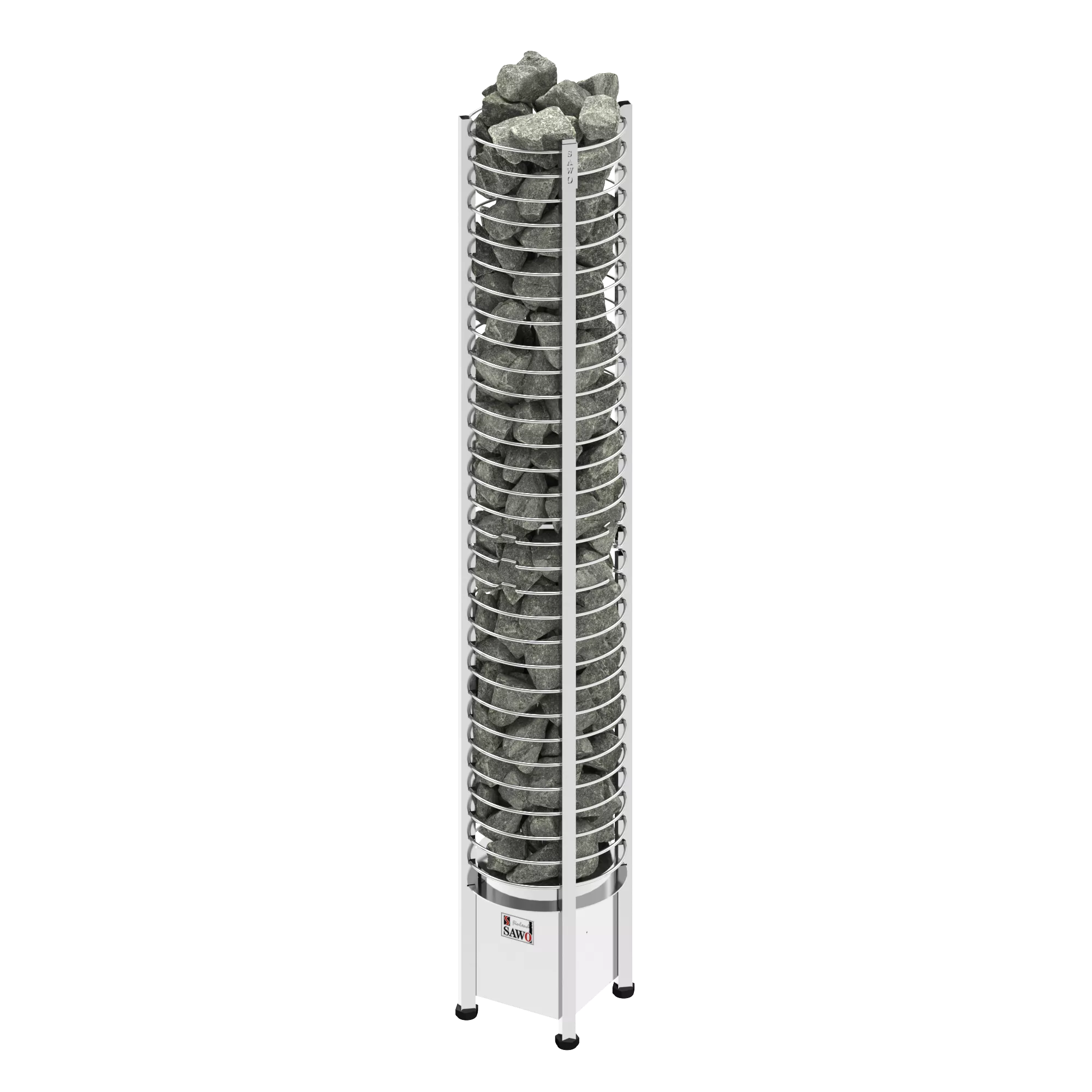 Изображение SAWO Электрическая печь TOWER вертикальная, круглые, 6 кВт, TH3-60NS-P, выносной пульт (пульт и блок мощности докупаются отдельно) 1