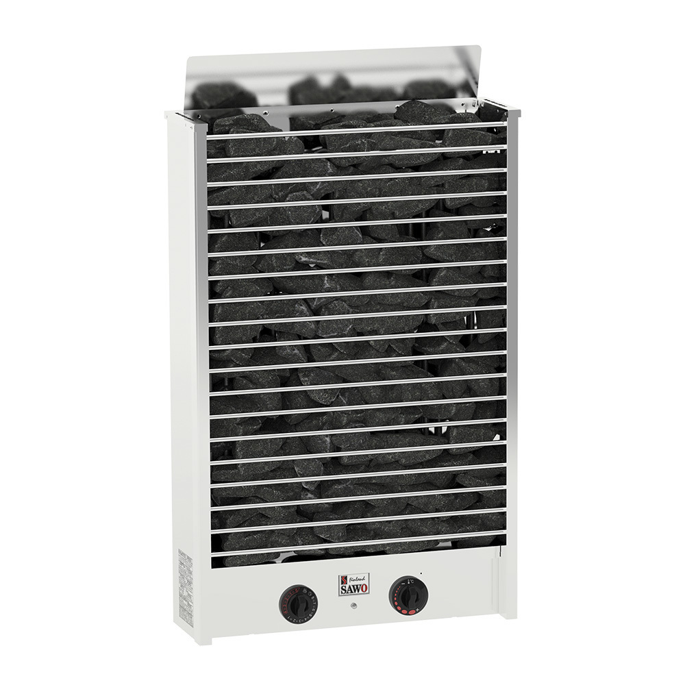 Изображение миниатюра Электрическая печь SAWO Cirrus Rock CRR3-75NB-P (7,5 кВт, встроенный пульт, нержавейка) 1