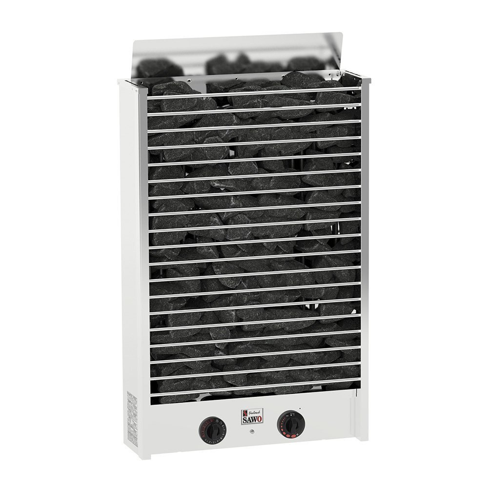 Изображение миниатюра Электрическая печь SAWO CIRRUS ROCK 3 CRR3-90NB-P (9 кВт, встроенный пульт, нержавейка) 1