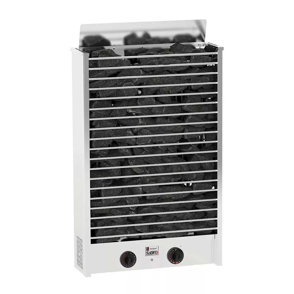 Изображение Электрическая печь SAWO CIRRUS ROCK 3 CRR3-90NB-P (9 кВт, встроенный пульт, нержавейка) 1
