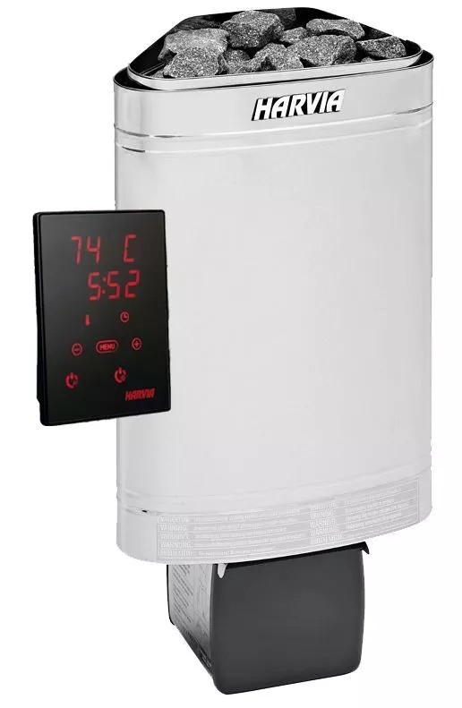 Изображение HARVIA Электрическая печь Delta D36XE, нержавеющая сталь, выносной пульт в комплекте 1