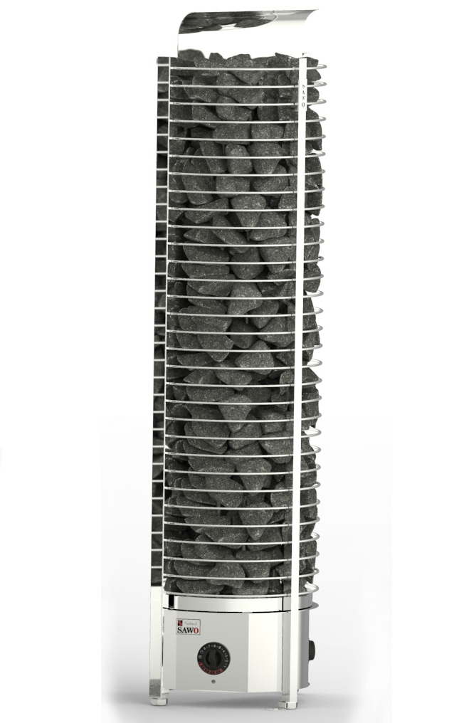 Изображение миниатюра Электрическая печь SAWO TOWER TH3-35NB-WL-P (3,5 кВт, встроенный пульт, пристенная) 1