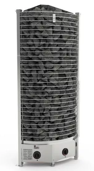 Изображение Электрическая печь SAWO TOWER TH3-45NB-CNR-P (4,5 кВт, встроенный пульт, угловая) 1