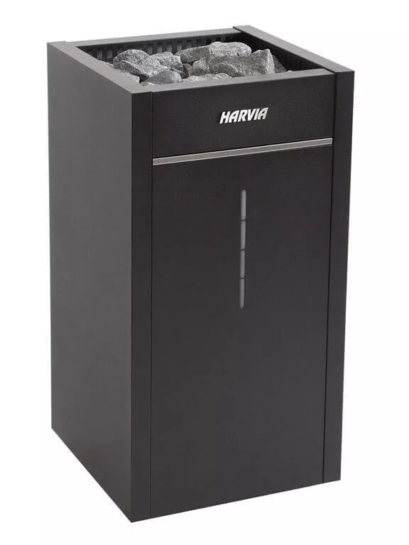 Изображение HARVIA Электрическая печь Virta HL700400S HL70S black, с парогенератором, 6.8 кВт+2.0 кВт (без пульта управления Griffin в комплекте) 1