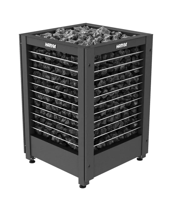 Изображение HARVIA Электрическая печь Modulo HMD1354G MD135G, 4 решетки, black, без пульта управления 1