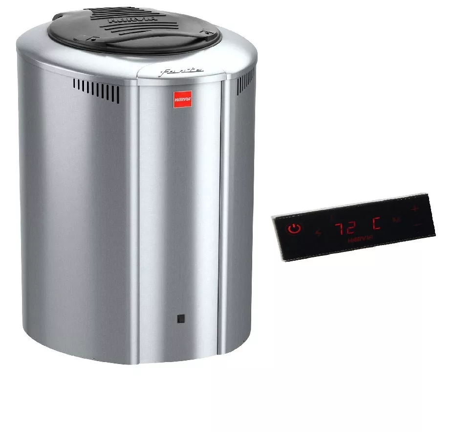 Изображение HARVIA Электрическая печь Forte HAFB900400S AF9 steel с выносной панелью управления 1