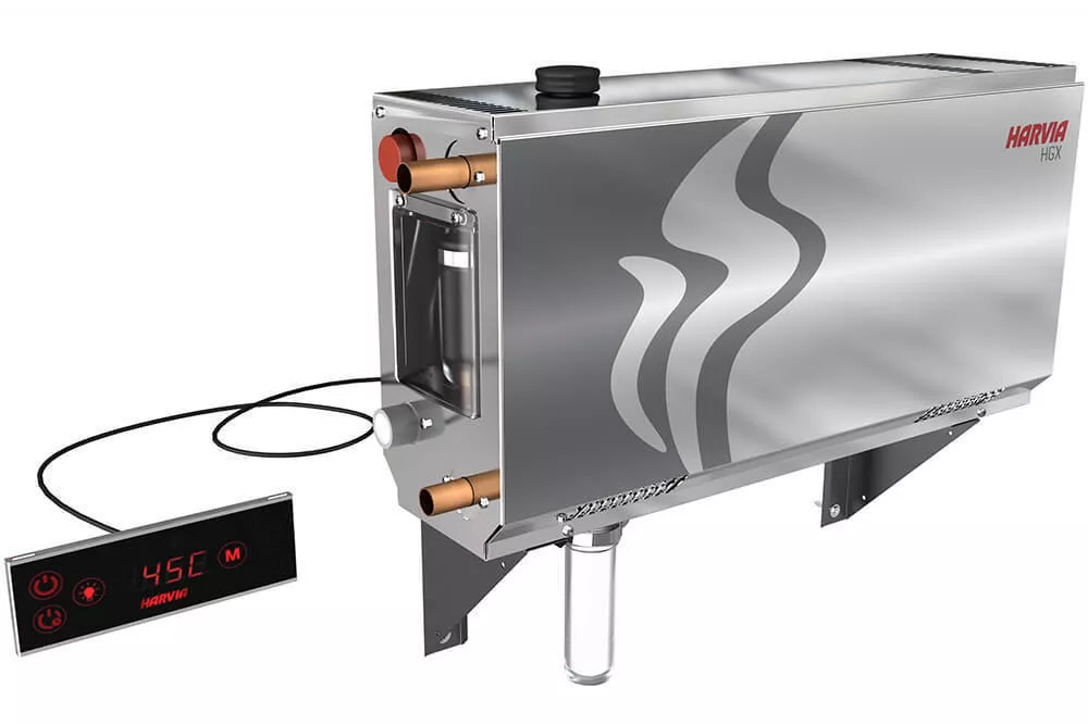 Изображение HARVIA Парогенератор HELIX HGX11 10.8 кВт с контрольной панелью 1
