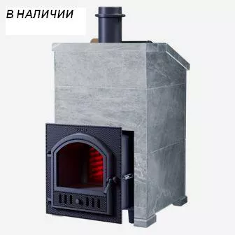 Изображение Чугунная печь для бани Комплект GFS ЗК 25 (П2) Президент 980/40 Талькохлорит 1