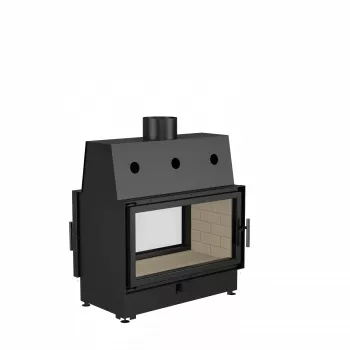 Изображение Топка ECT Double 90x51/V 15 кВт, 900/510, туннель, футеровка вермикулит 1