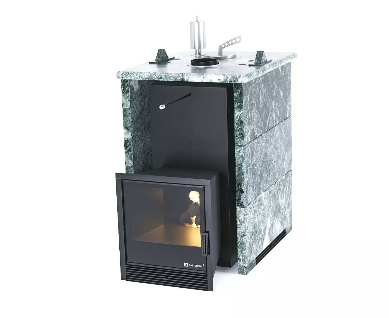 Фото Облицовка Изистим трехсторонний кожух Змеевик для печи Анапа