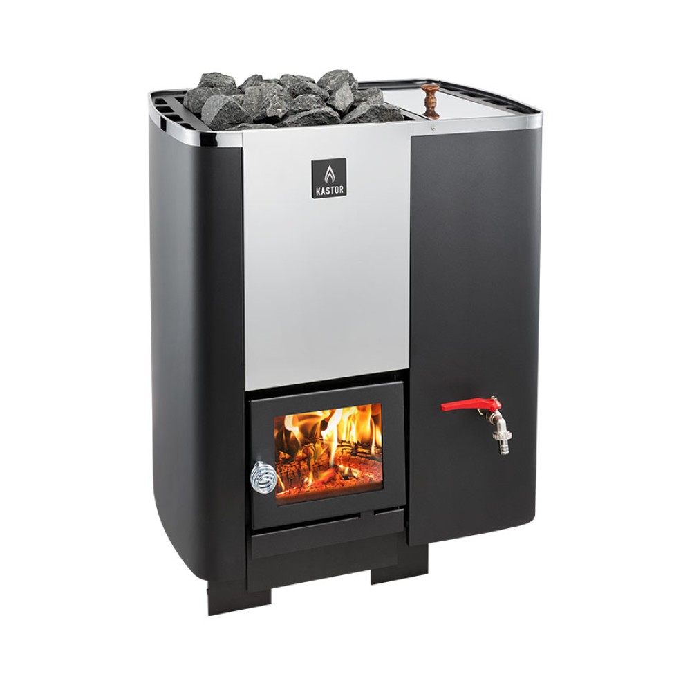 Изображение миниатюра Дровяная печь для бани Kastor Karhu 40 VO 1