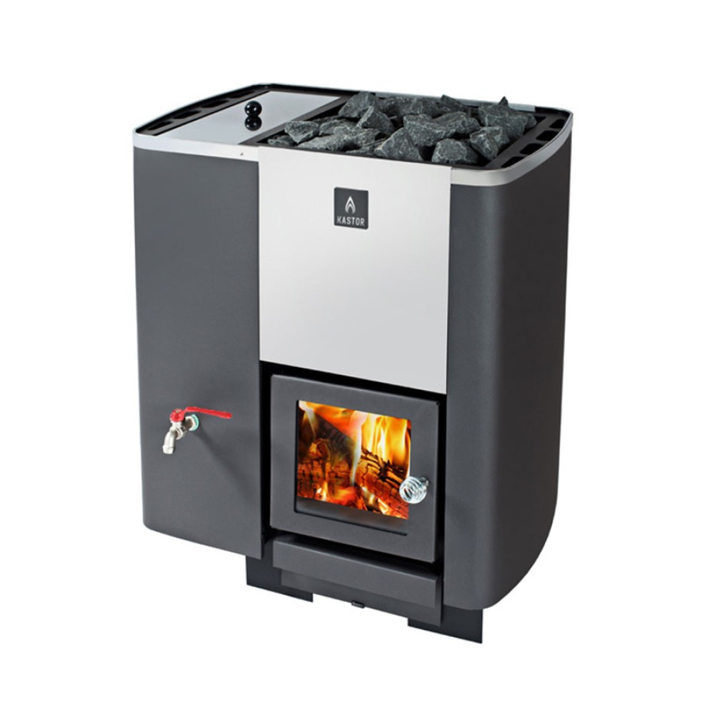 Изображение миниатюра Дровяная печь для бани Kastor Karhu 40 VV 1
