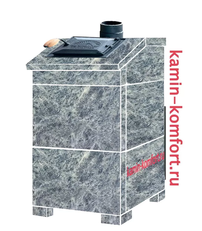 Изображение  Облицовка Президент для печи Колпаков Талькомагнезит 1