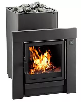 Фото Дровяная печь для бани Kastor Ksis 27 black