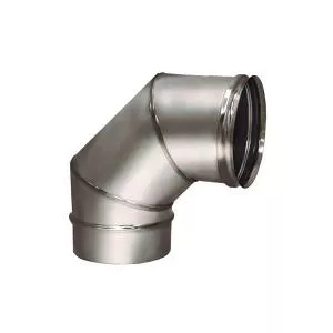 Фото Отвод одностенный 90°, D=120, AISI 321 0,8мм