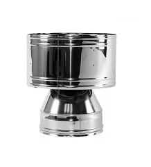 Фото Дефлектор с изоляцией D=120/220, полированный, AISI 321/304 0,5/0,5мм