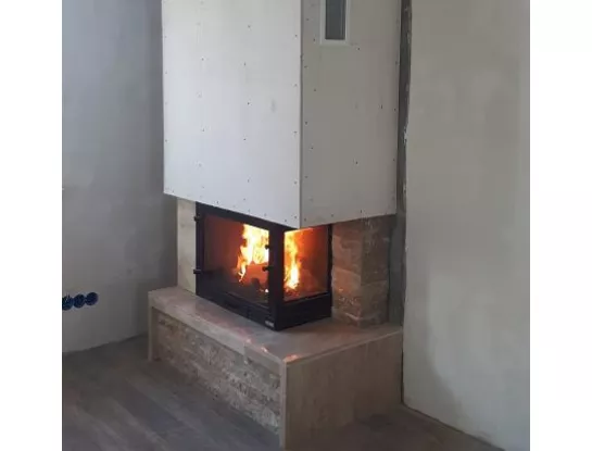 Облицовка камина Скала