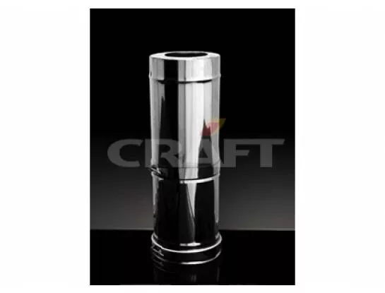 Craft - Сэндвич-телескоп L=390-600, D=80/160, AISI 316L/304, 0,5/0,5мм