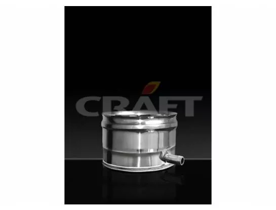Craft - Конденсатоотвод боковой внешний для трубы D=180, AISI 316L, 0,5мм