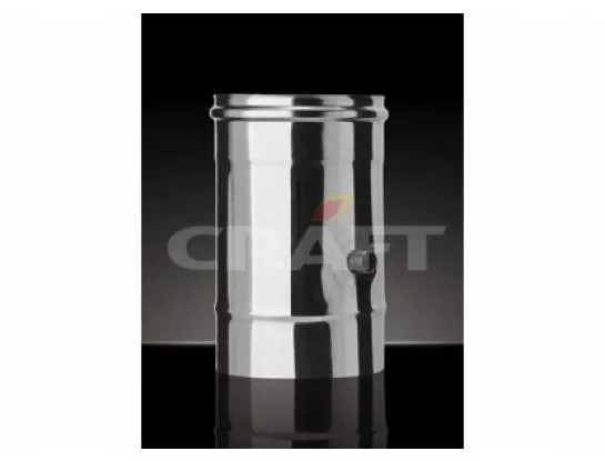 Craft - Труба с муфтой для анализа газов D=120, AISI 316L, 0,5мм