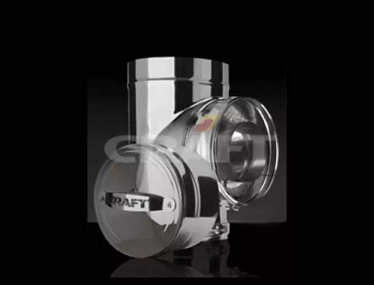 Craft - Сэндвич-ревизия с заглушкой, D=120/220, AISI 316L/304, 0,8/0,5мм