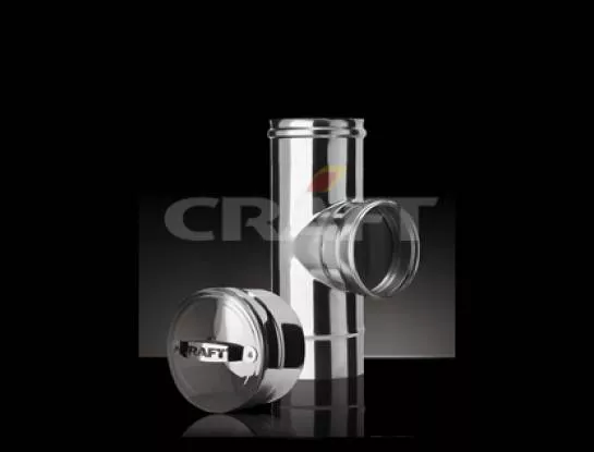 Craft - Ревизия с заглушкой D=115, AISI 316L, 0,8мм