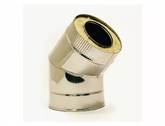 УМК - Сэндвич-отвод 135°, 140х200, AISI 439/ОЦ, 0,5/0,5мм