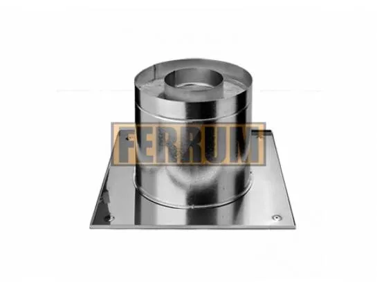 Craft - Потолочно-проходной узел Термо D=115, AISI 430, 0,5мм (Феррум)