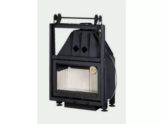 Каминная топка Экокамин Альфа 700 K с контргрузом