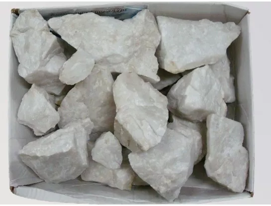 Кварц белый колотый, 20 кг