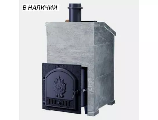 Чугунная печь для бани Комплект GFS ЗК 18 Президент 830/40 Талькохлорит