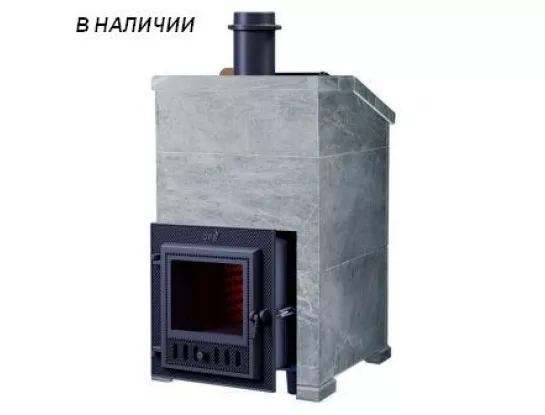 Чугунная печь для бани Комплект GFS ЗК 18 (М) Президент 830/40 Талькохлорит