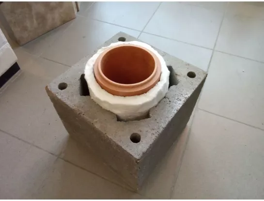 Керамический дымоход TONROHR STANDART Ø 250 Одноходовой 5 метров