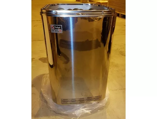Электрическая печь SAWO SAVONIA COMBI SAVC-105N-Z (10,5 кВт, с парогенератором, внутри оцинковка, снаружи нержавейка), выносной пульт (пульт и блок мощности докупаются отдельно)