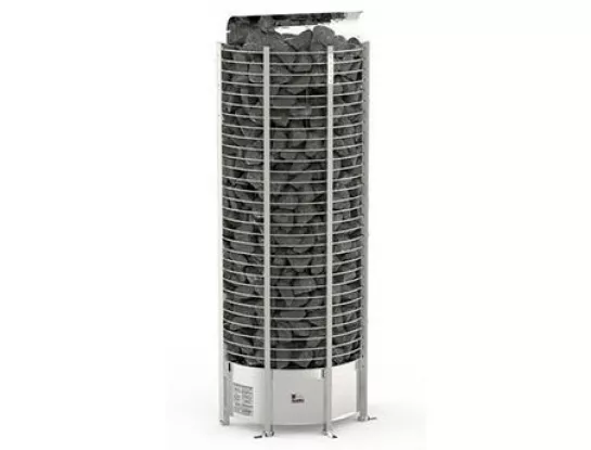 Электрическая печь SAWO TOWER TH6-90NS-WL-P (9 кВт, пристенная), выносной пульт (пульт и блок мощности докупаются отдельно)